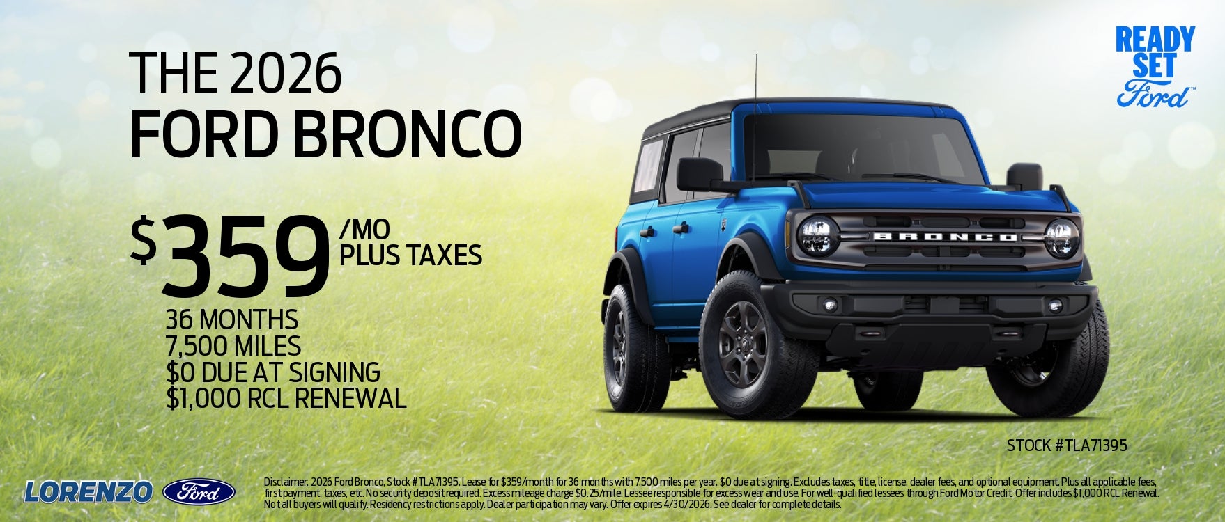 The 2026 Ford Bronco