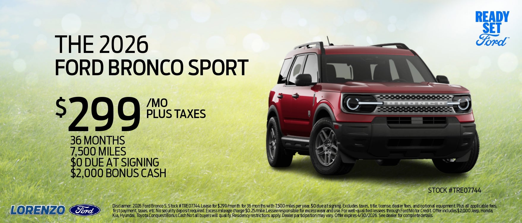 The 2026 Ford Bronco Sport