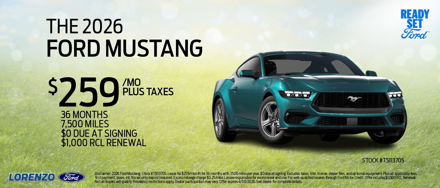 The 2026 Ford Mustang