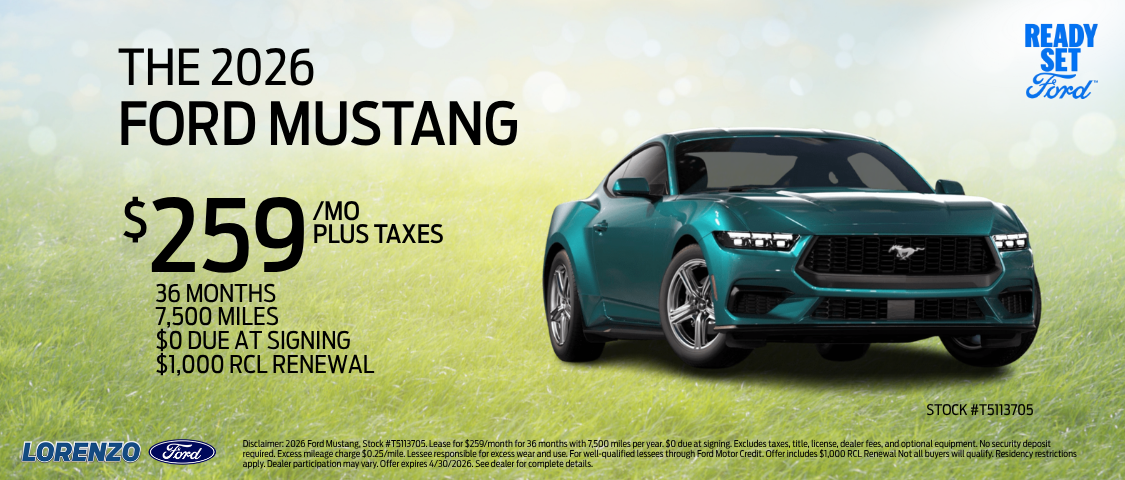 The 2026 Ford Mustang