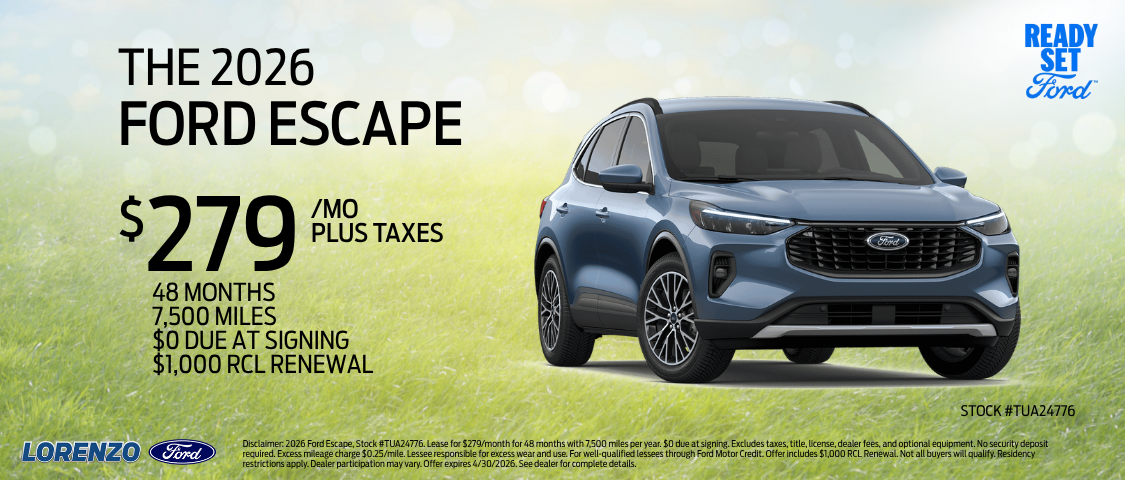 The 2026 Ford Escape