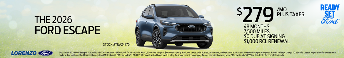 The 2026 Ford Escape