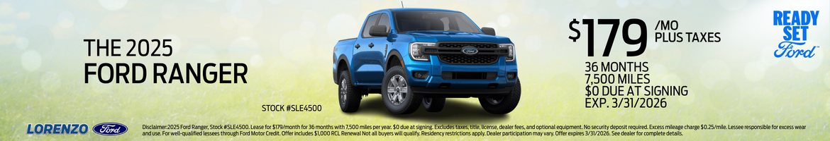 2025 FORD RANGER