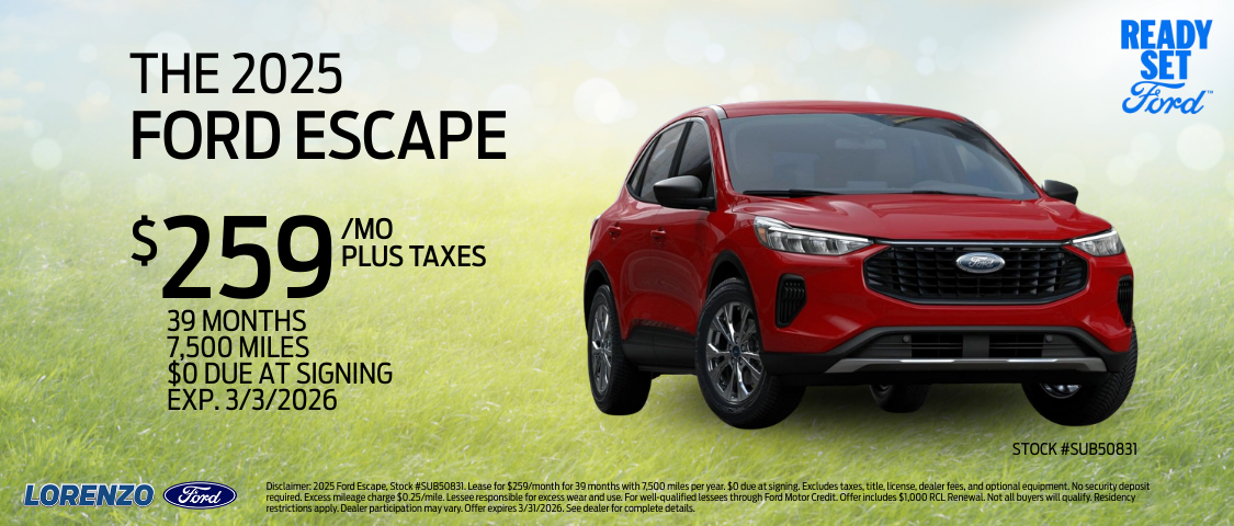 2025 FORD ESCAPE