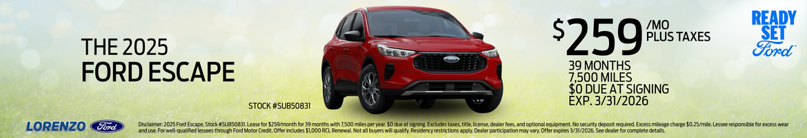 2025 FORD ESCAPE