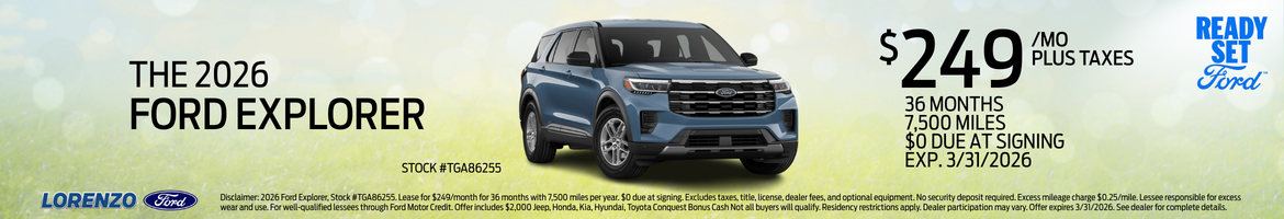 2026 FORD EXPLORER