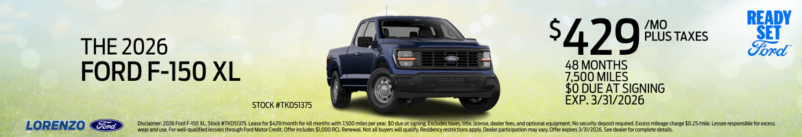 2026 FORD F-150 XL