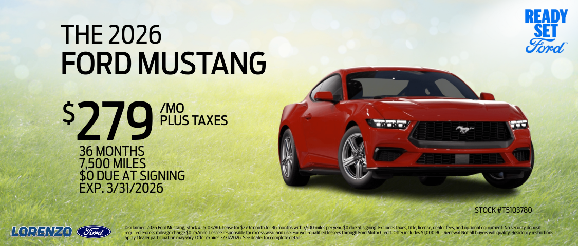 2026 FORD MUSTANG