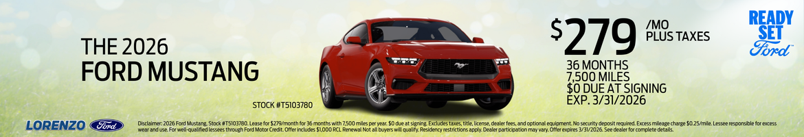 2026 FORD MUSTANG