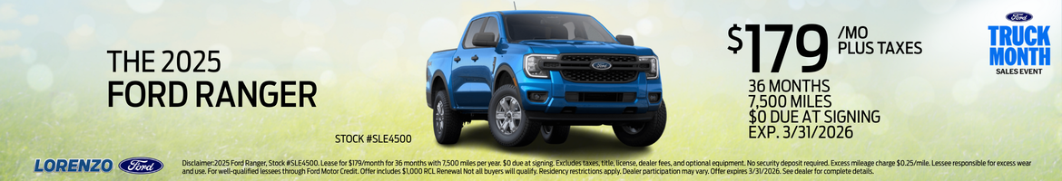 2025 FORD RANGER