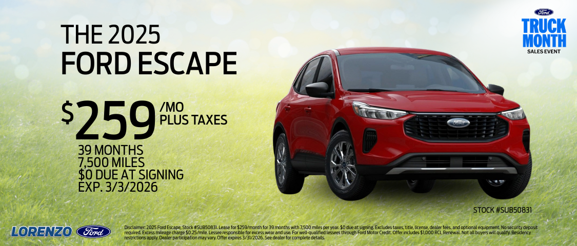 2025 FORD ESCAPE