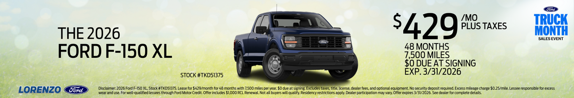 2026 FORD F-150 XL